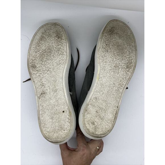 Mens Kenneth Cole Reaction MR62491SU Nine To Five SU Gray Suede Shoe Size 11.5 - Picture 7 of 9